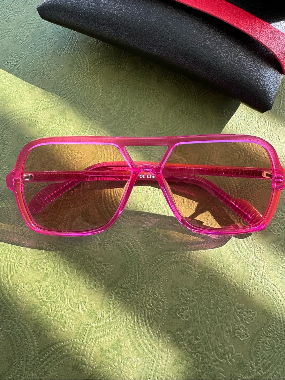 Like-New Spit Fire Cut Fifty Pink Blush Sunglasses